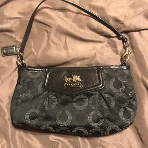 Black Coach clutch